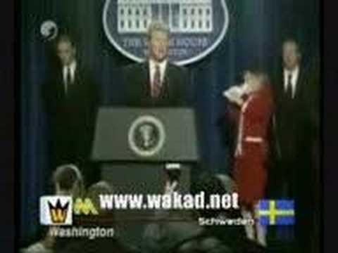 طفله خوفت الرئيس الامريكى