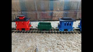 3D printed G scale rolling stock from A Bumpy Ride