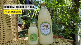 ❤ Receta de YOGURT DE YUCA para VENDER❤ CÓMO HACER YOGURT  RECETA DE YOGURT NATURAL