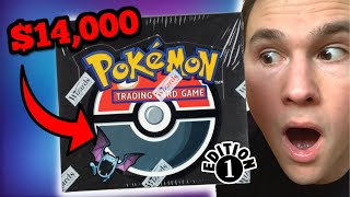 Opening my $14,000 Pokemon Team Rocket 1st Edition Booster Box!!
