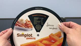 Simplot Sweets Recipe Wheel Chart by American Slide Chart | Perrygraf