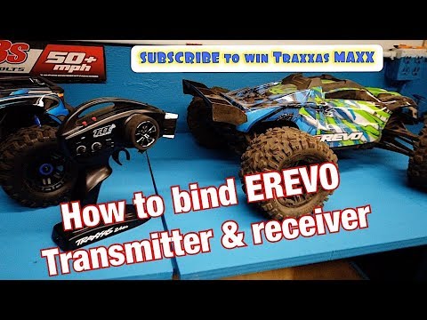 How to bind EREVO transmitter and receiver