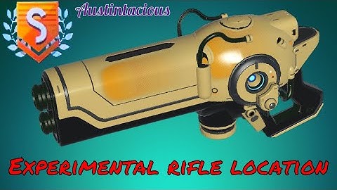 S-Class Experimental Rifle Multitool Location | Tan & Yellow with Faded Decals | No Man