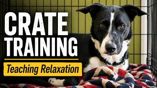 How to Crate Train an Adult Dog Who Won't Settle