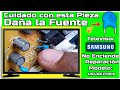 Te muestro por que se dañó este televisor Samsung Modelo  UN43U7100P y como lo Reparamos!