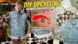 I Made the ULTIMATE Modular Denim Jacket (Fully Detachable) | Step-By-Step Tutorial