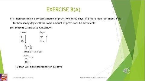 How to solve UNITARY problems using DIRECT VARIATION||ARROW METHOD in UNITARY METHOD||UNITARY METHOD