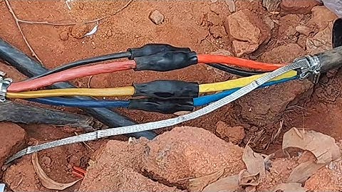 L.T Cable 3.5 core  50sq mm Joint || Cable Joint Tutorial | Heat Shrink Cable Jointing #electrical