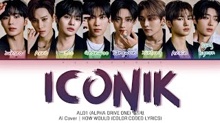 ai Cover How Would Ald1 alpha Drive One Sing iconik By Zerobaseone