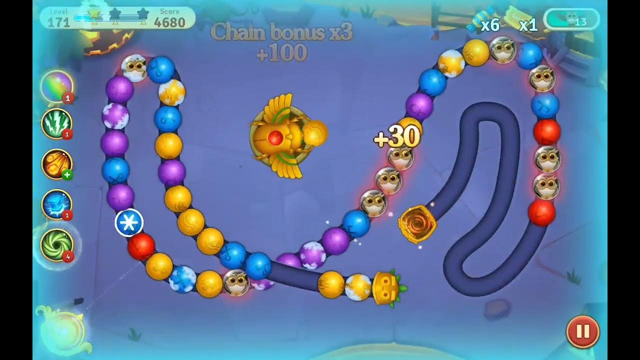 Jungle Marble Blast 2 Level 171 YouTube