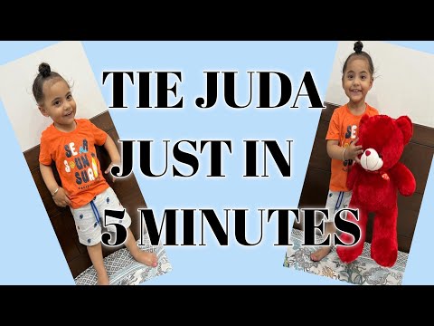 How to tie Juda(Jura) for kids| Being Sikh tutorial| Jodh Singh|