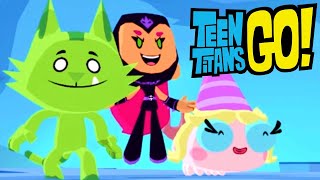 Teen Titans Go Teeny Titans Starfire the Terrible, Cat Beast Boy, Princess Silkie