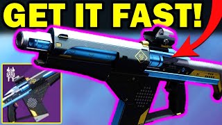Destiny 2: NULL COMPOSURE! - Best Fusion Rifle!? - Get it FAST & EASY! | Season of the Splicer