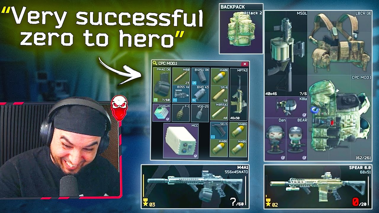 INSANELY Stacked Zero To Hero - Escape From Tarkov