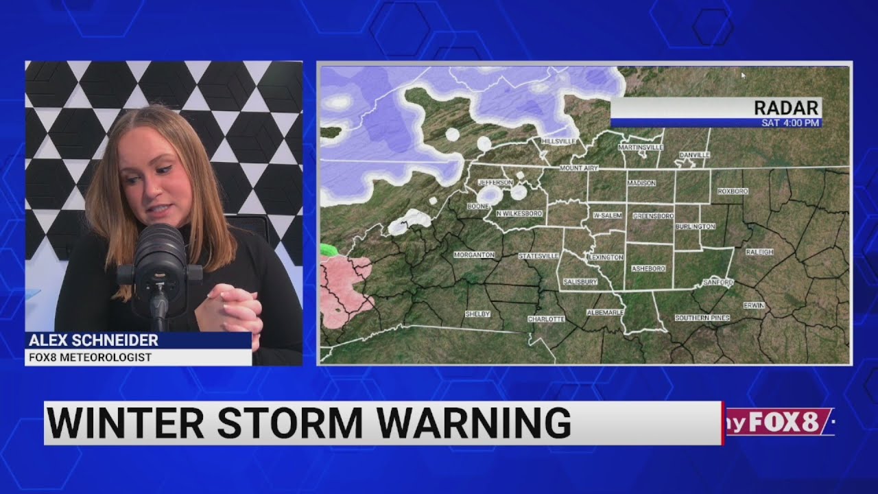 Winter Weather Alert | 1/24/26 4 PM Forecast - YouTube