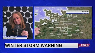 Winter Weather Alert | 1/24/26 4 PM Forecast