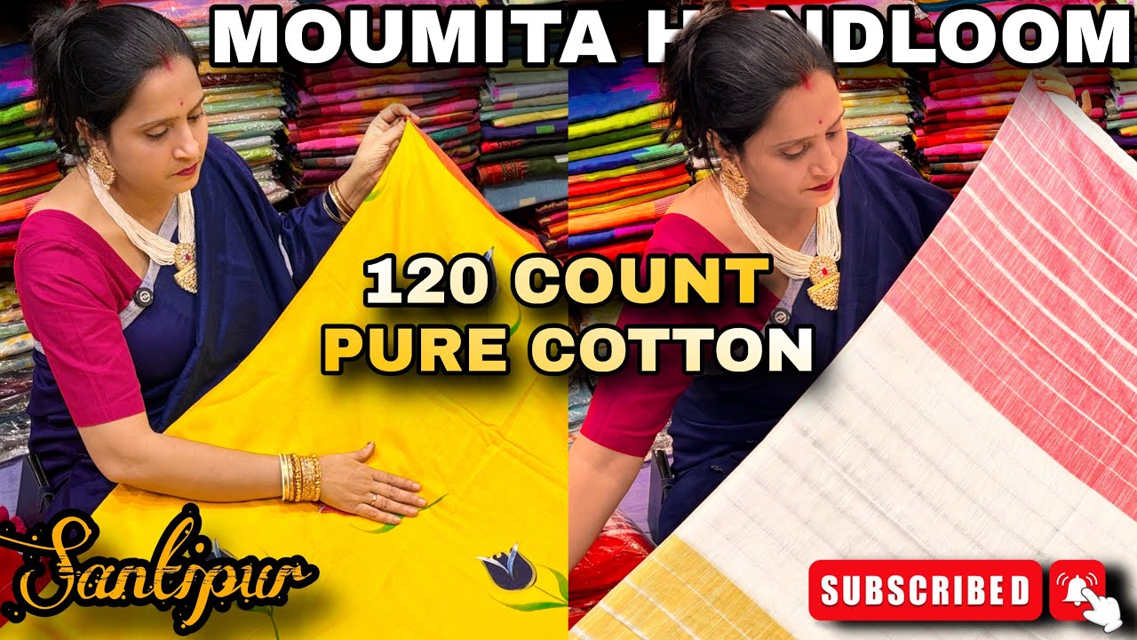 #new #saree | KHADI COTTON | MUL COTTON | LINEN | PURE COTTON | PURE TISSUE | @moumitahandloom5888 