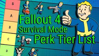 The Ultimate Fallout 4 Survival Perk Tier List