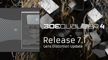 3DEqualizer4 [featurette] - Release 7.1, Lens Distortion Update