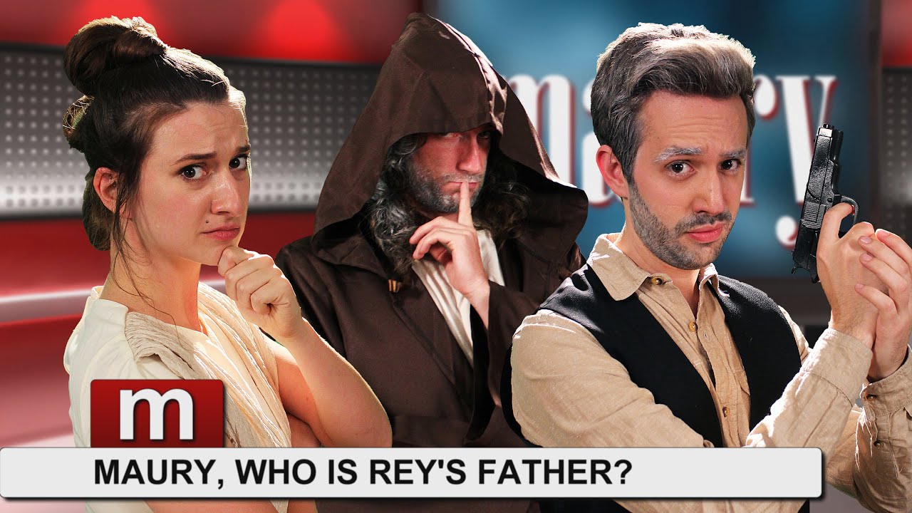 STAR WARS Parody • Maury, Who Is Rey's Father? • with cast interview ...