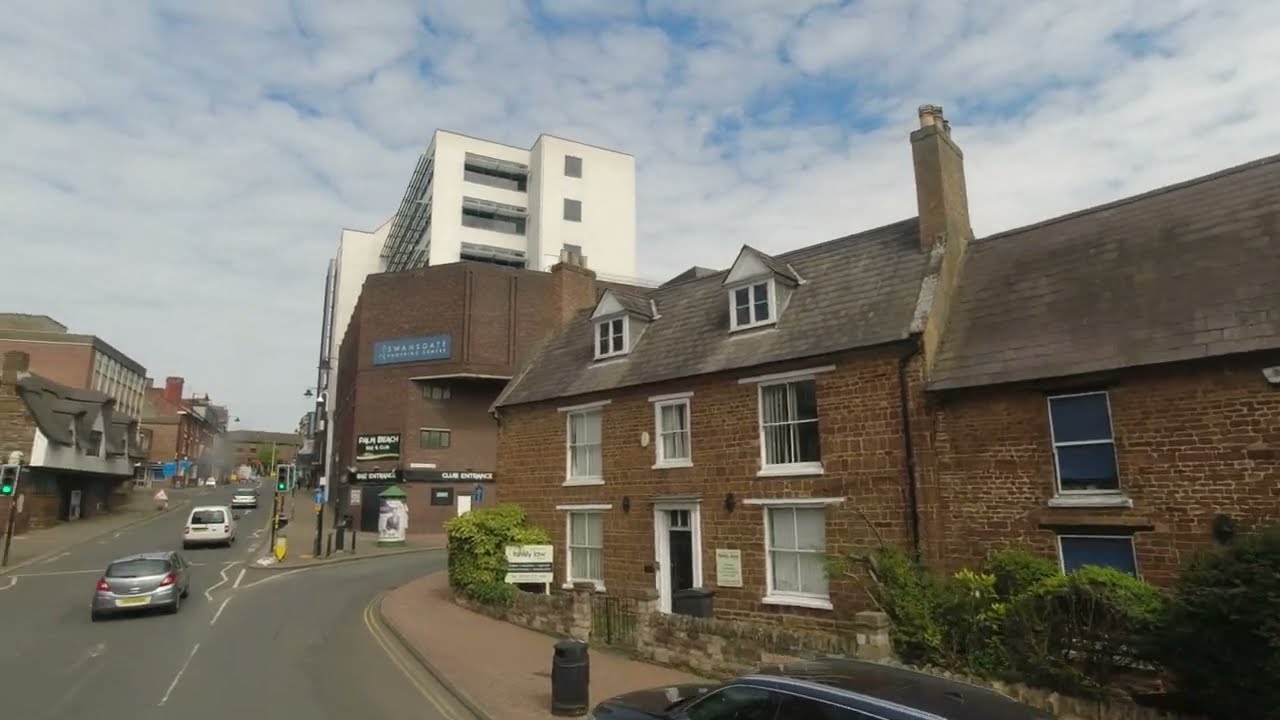 England: Northamptonshire Buses X46 and X47 part 1 Northampton to Wellingborough