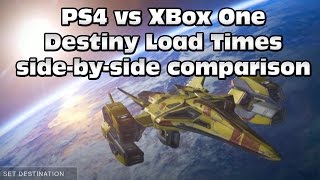 PS4 vs Xbox One - Destiny Load Times Side-by-Side Comparison