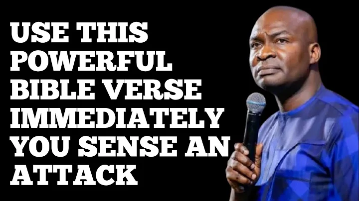 USE THIS POWERFUL BIBLE VERSE IMMEDIATELLY YOU SENSE AN ATTACK   ||   APOSTLE JOSHUA SELMAN 