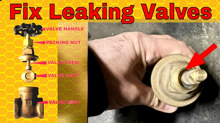 See How To Fix Leaking Water Valves!  Packing Nut Tips & Tricks