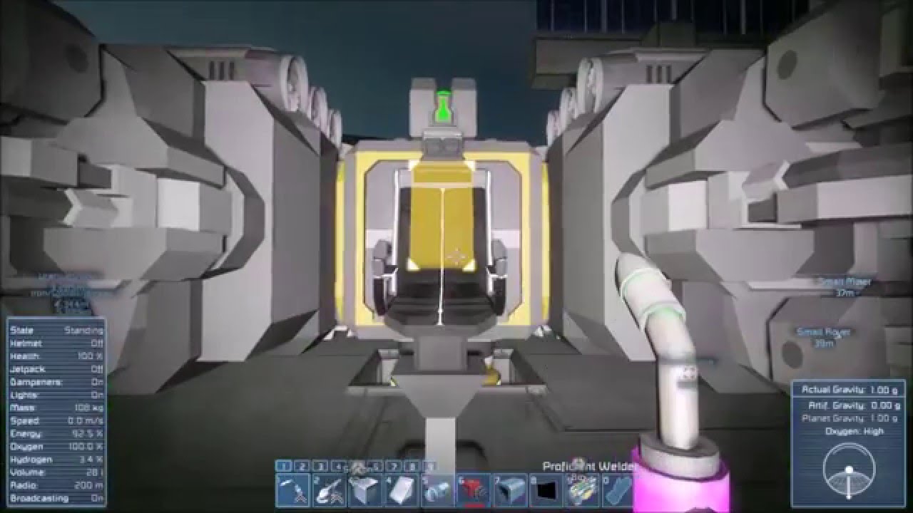 Space engineers Survival Planet E9 - AutoCrafting - YouTube