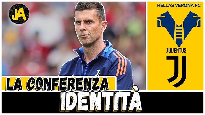LA CONFERENZA DI THIAGO MOTTA | HELLAS VERONA-JUVENTUS