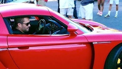 RAW Footage 1/3: Paul Walker & Roger Rodas Crashed Porsche Carrera GT 0479