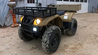 New Yamaha Kodiak 400 Getting Beefed Up! - YouTube