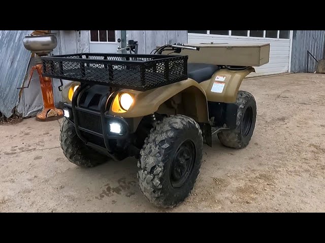 ヤマハ コデイアック400 4x4 New Yamaha Kodiak 400 Getting Beefed Up! - YouTube