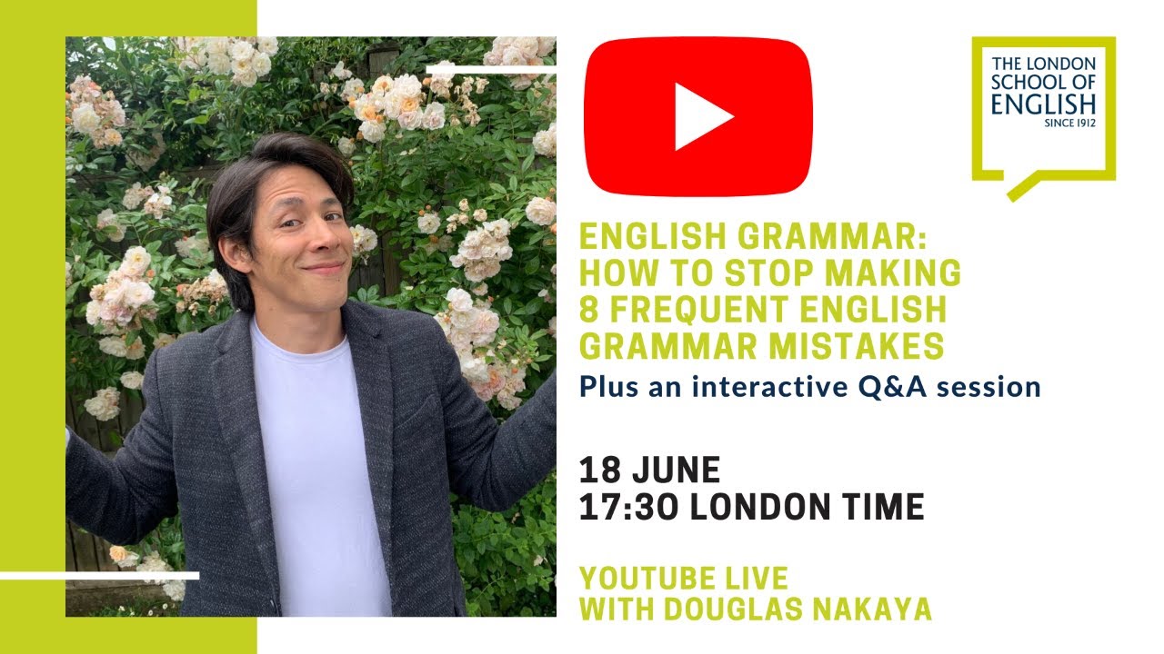 English Grammar: how to stop making 8 frequent English grammar mistakes -  YouTube