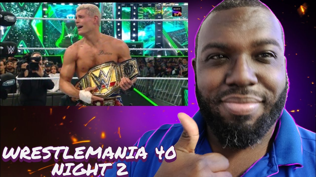 WWE WRESTLEMANIA NIGHT 2 RECAP PICTURE VIDEO YouTube