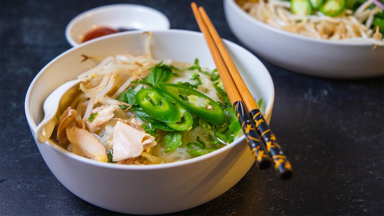 How to Make CHICKEN PHO // Easy Pho Ga Recipe Vietnamese Chicken