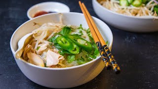 How to Make CHICKEN PHO \/\/ Easy Pho Ga Recipe | Vietnamese Chicken Noodle Soup From Scratch