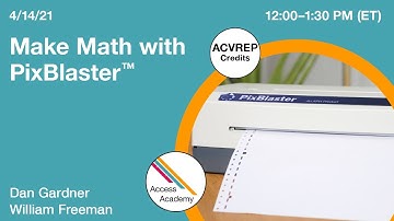 Make Math with PixBlaster