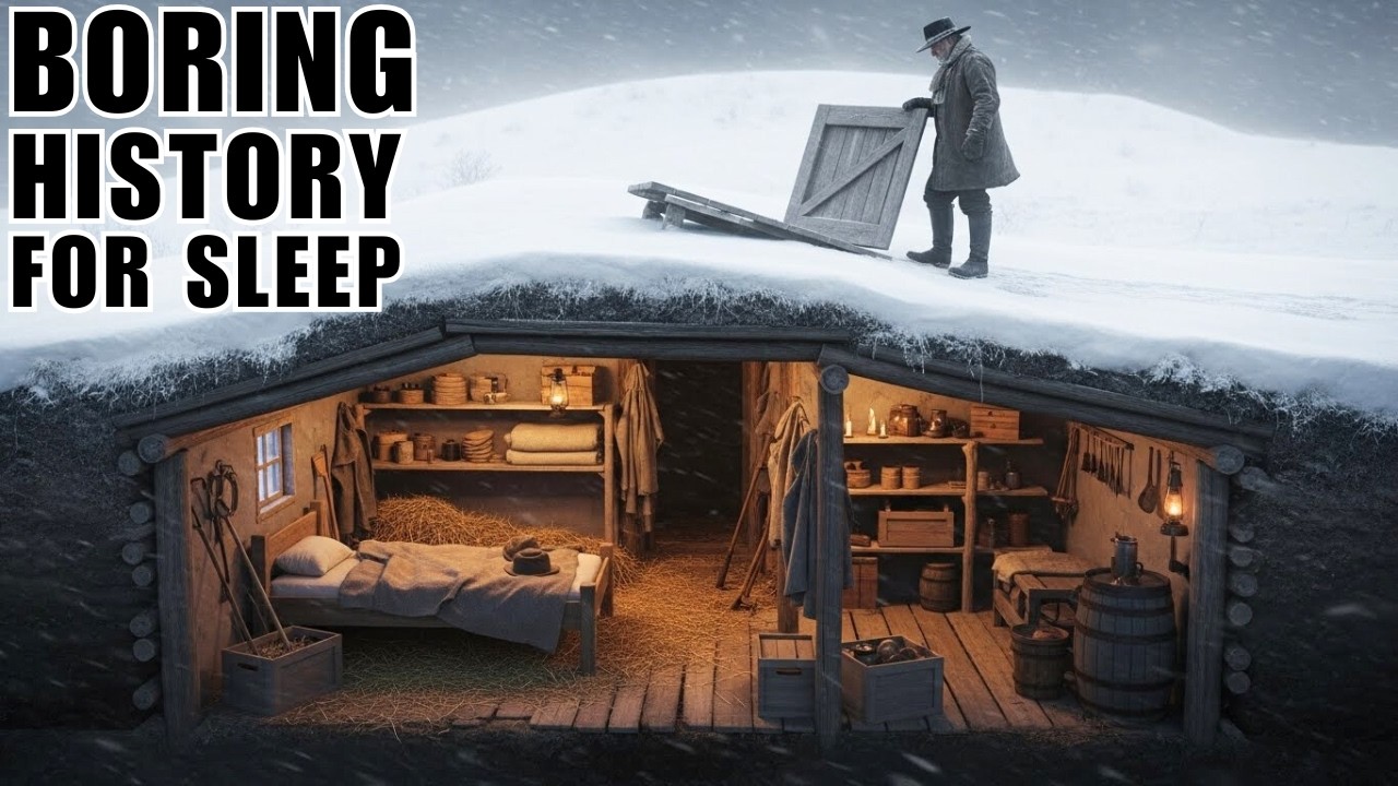 What It Was Like to Sleep in a Dugout During Blizzards 1800s | Bedtime History