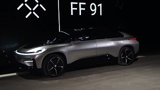 Faraday Future Unveils Flagship Electric Сrossover FF 91
