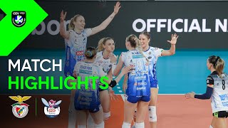 Highlights | Sport LISBOA e Benfica vs. Igor Gorgonzola NOVARA  | CEV ZEREN Group CLVolley 2026