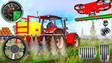 New Modern Tractor Farming Driving Simulator 3D - New Tractor Games 2026 -  Android  Gameplay