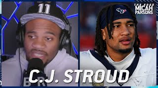 C.J. Stroud 'should be in the conversation for MVP' | The Edge With Micah Parsons