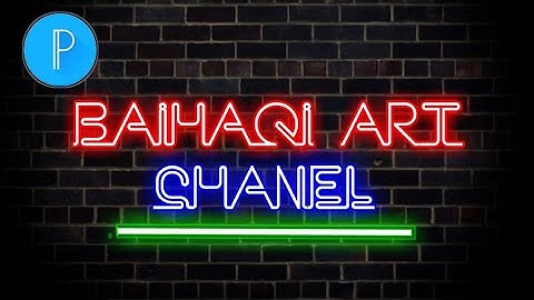 TUTORIAL MEMBUAT TEXT NEON/GLOWING DI PIXELLAB