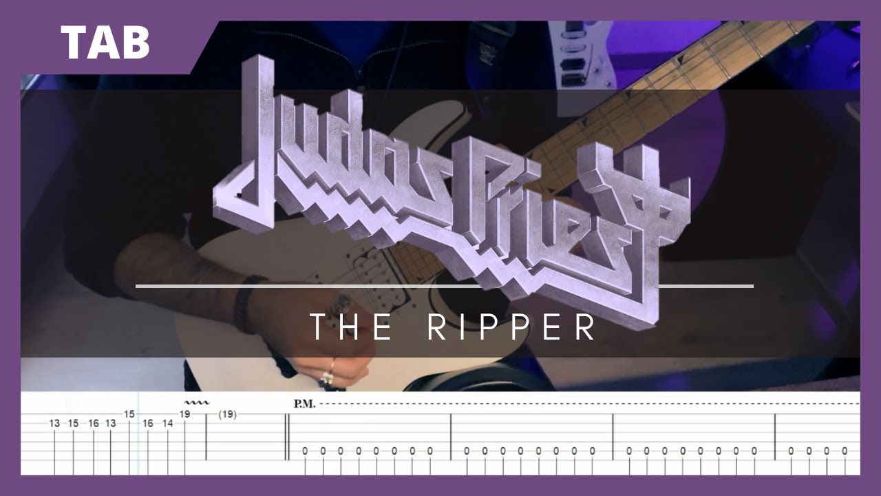Judas Priest - The Ripper | [ Rhythm Guitar Cover + TABS ]