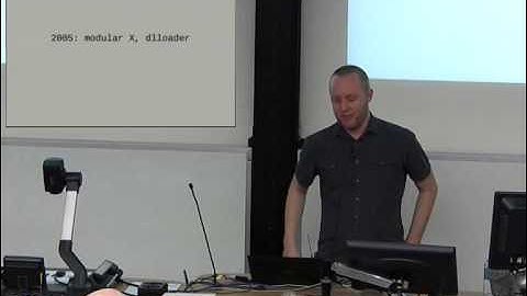 Rewriting GLX To Rewrite X [linux.conf.au 2014]