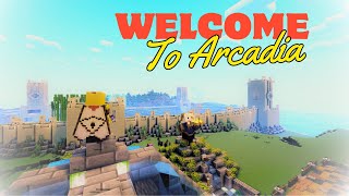 Thumbnail for I NEED TO FINISH THESE TOWERS! | Arcadia Minecraft SMP Season 3