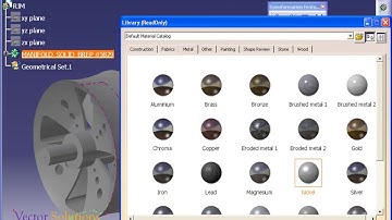 APPLY MATERIAL in CATIA - Detailed Explanation