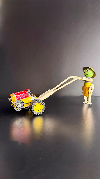 mainan creative unik traktor mini gearbox #toys #kreatif #mainan #unik #amazing
