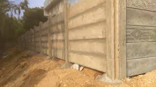 How to Construct a very good Compound Wall in India? Cell7094722001 Very Strong structure WALL PANEL